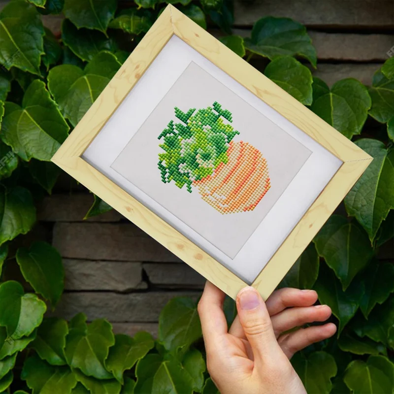 5D Diamond Painting LuxGem - Greenery Bliss - 12 Mini Motive