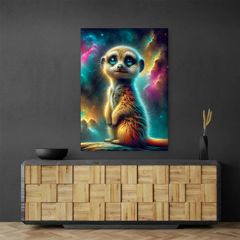 5D Diamond Painting – Cosmo Meerkat
