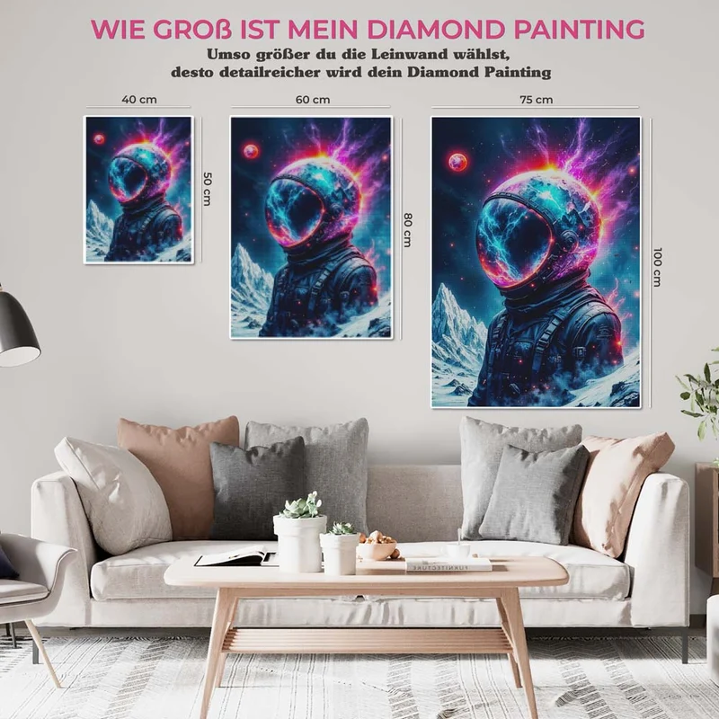 5D Diamond Painting – Cosmic Explorer
