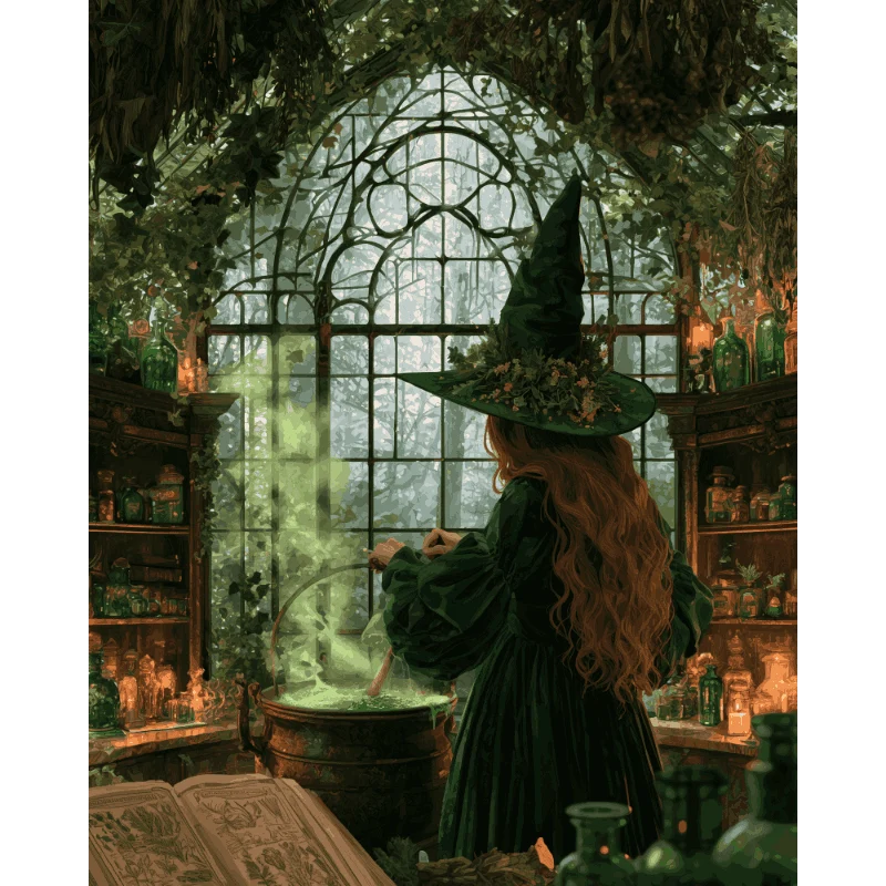 Hexen-Gewächshaus