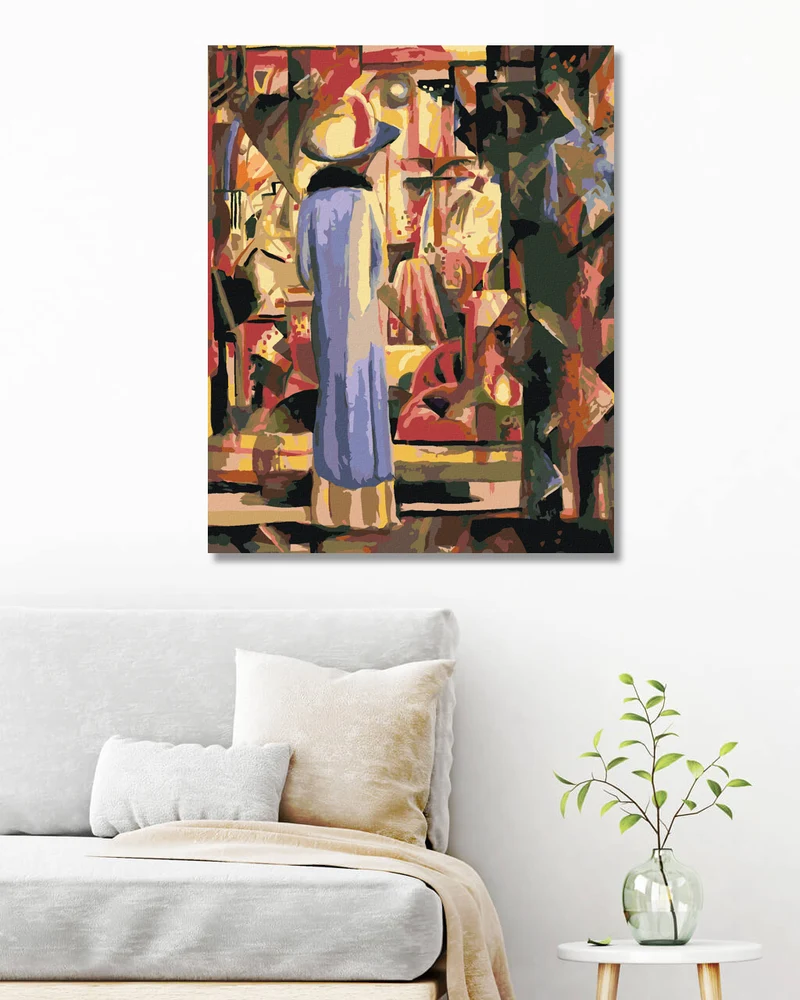 Diamond painting - GROSSES HELLES SCHAUFENSTER (AUGUST MACKE)