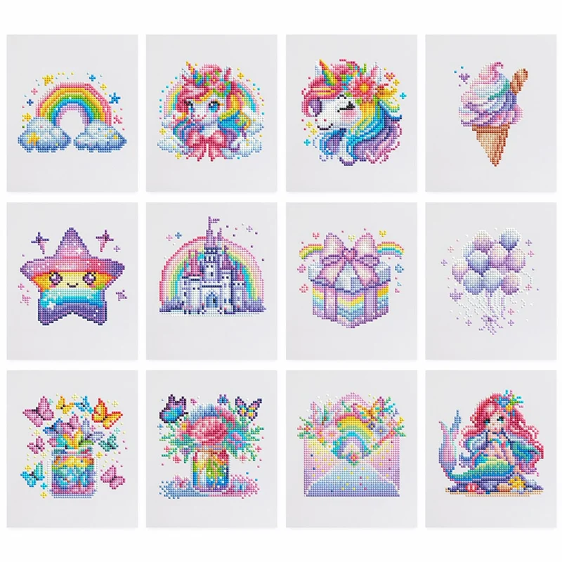 5D Diamond Painting LuxGem - Enchanted Dreams - 12 Mini Motive