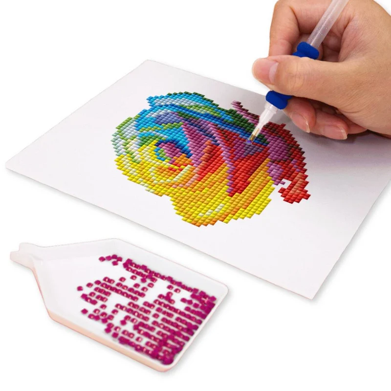 5D Diamond Painting LuxGem - Fleurs Éternelles - 12 Mini Motive
