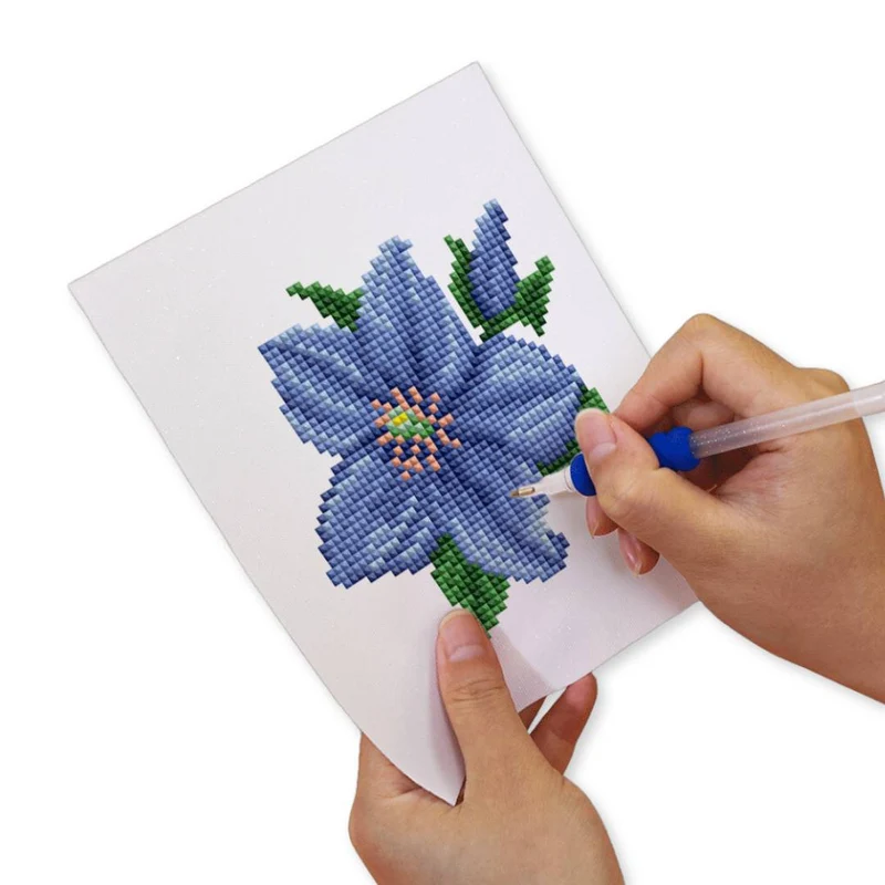 5D Diamond Painting LuxGem - Fleurs Éternelles - 12 Mini Motive