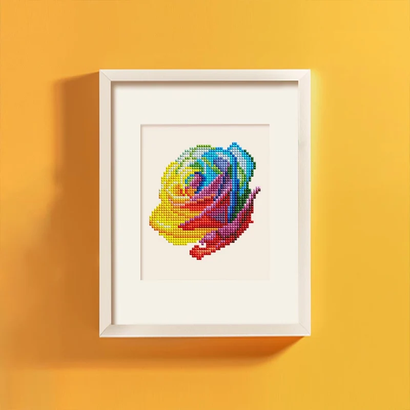 5D Diamond Painting LuxGem - Fleurs Éternelles - 12 Mini Motive
