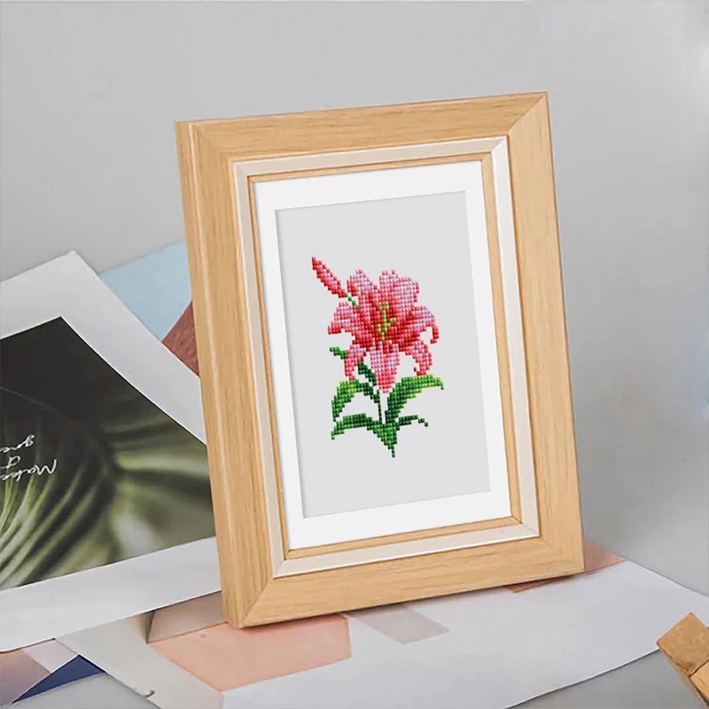 5D Diamond Painting LuxGem - Fleurs Éternelles - 12 Mini Motive