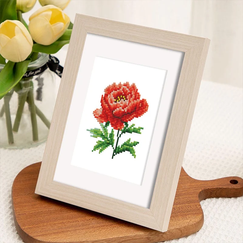 5D Diamond Painting LuxGem - Fleurs Éternelles - 12 Mini Motive