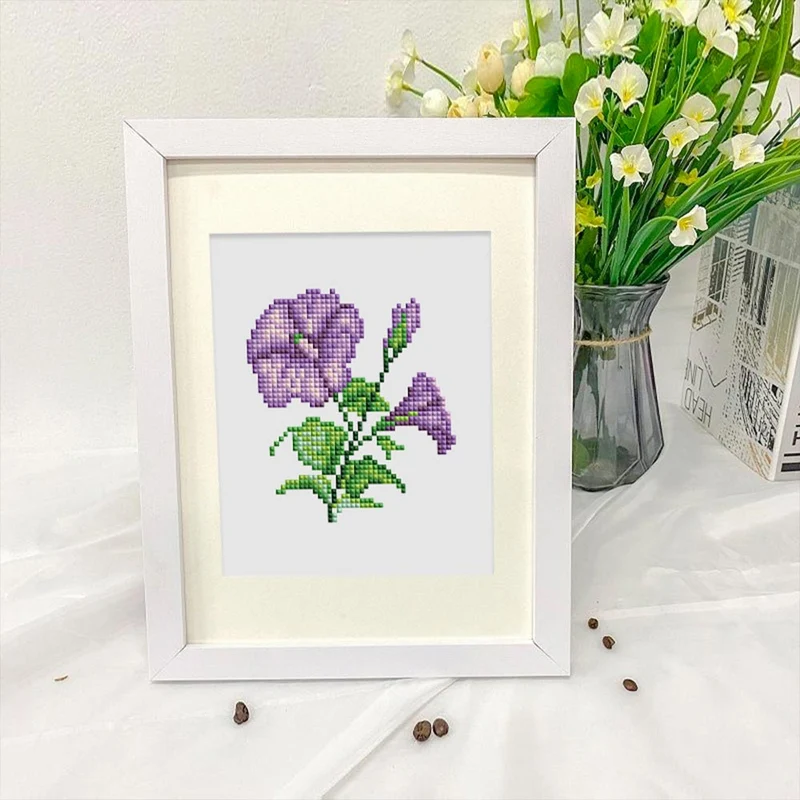 5D Diamond Painting LuxGem - Fleurs Éternelles - 12 Mini Motive