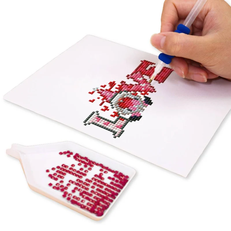5D Diamond Painting LuxGem - Romantique Amour - 12 Mini Motive