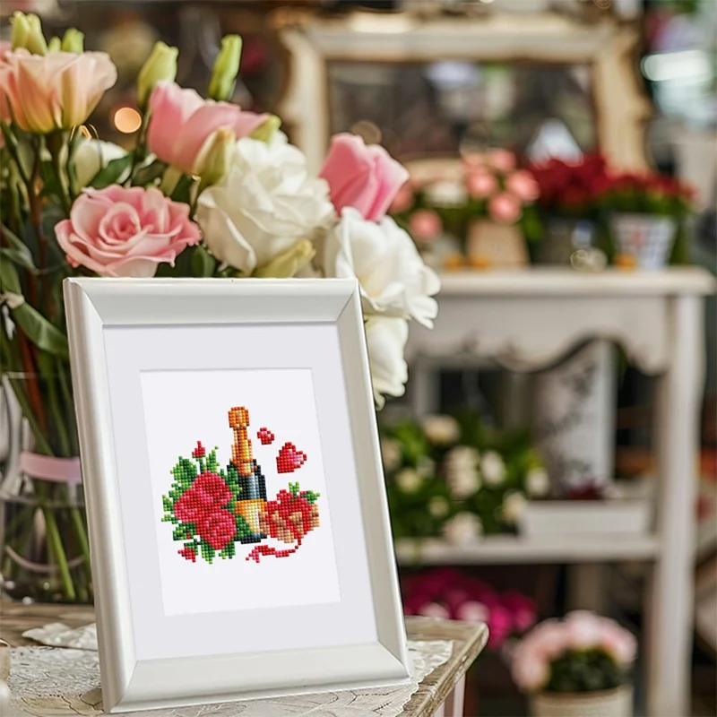 5D Diamond Painting LuxGem - Romantique Amour - 12 Mini Motive
