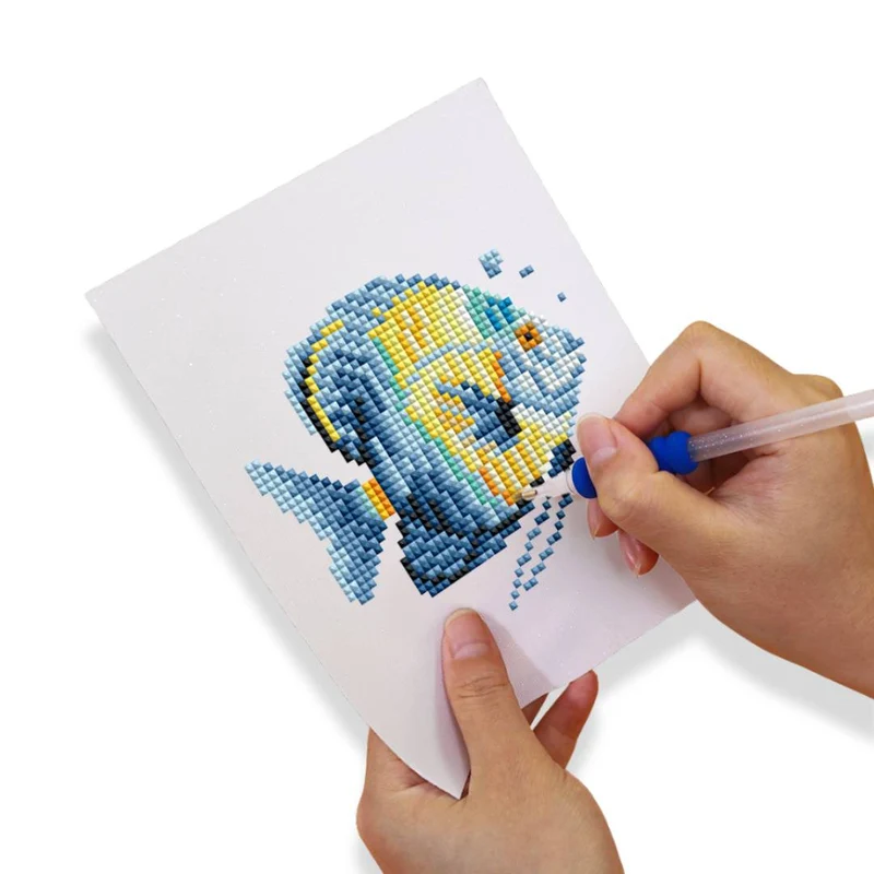 5D Diamond Painting LuxGem - Meeresbewohner - 12 Mini Motive
