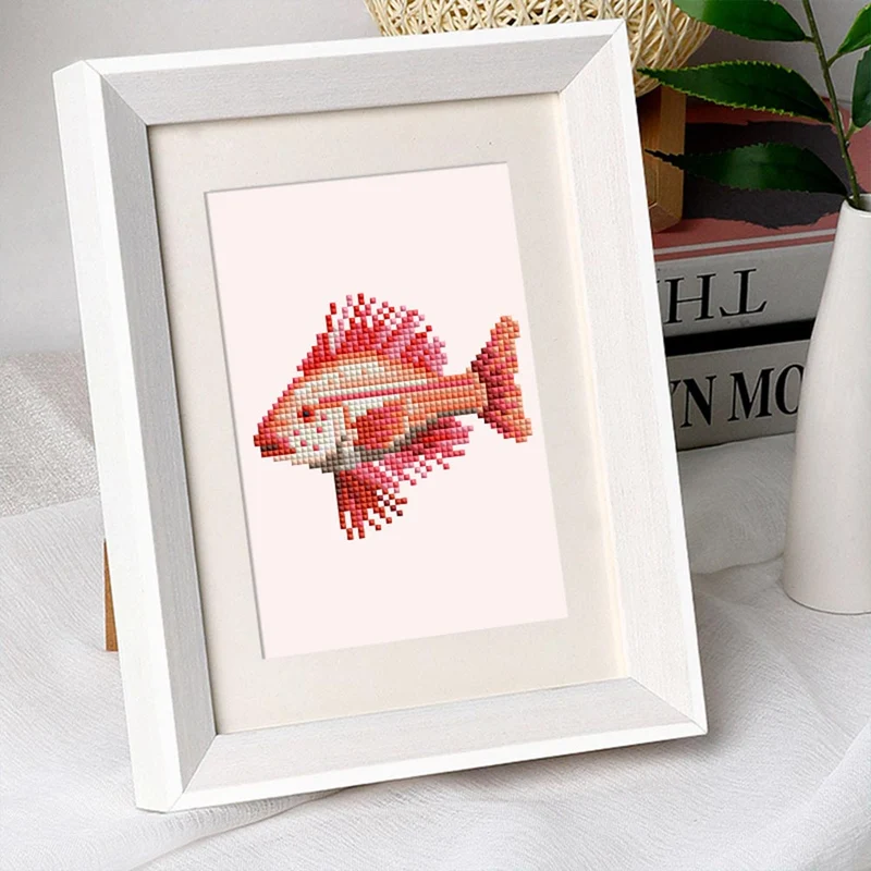 5D Diamond Painting LuxGem - Meeresbewohner - 12 Mini Motive