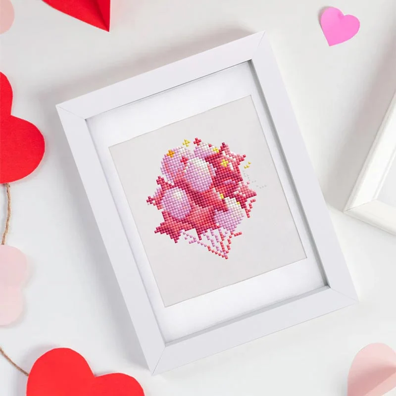 5D Diamond Painting LuxGem - Happy Birthday - 12 Mini Motive