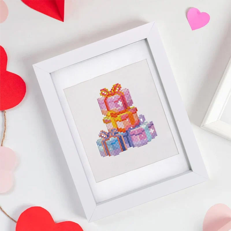 5D Diamond Painting LuxGem - Happy Birthday - 12 Mini Motive