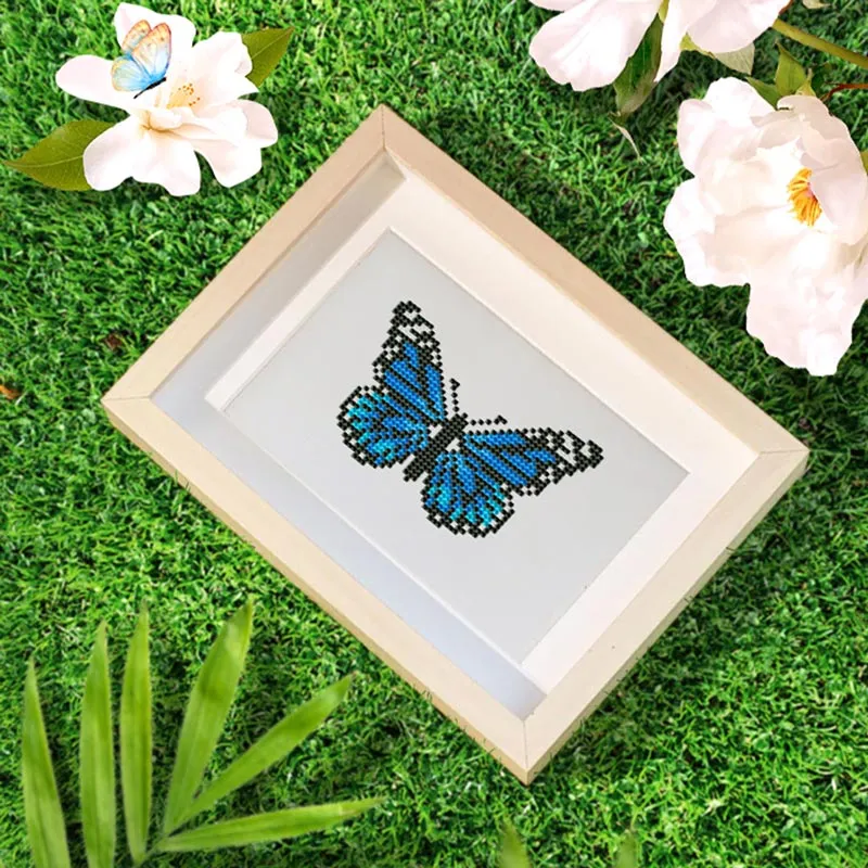 5D Diamond Painting LuxGem - Schmetterlingszauber - 12 Mini Motive