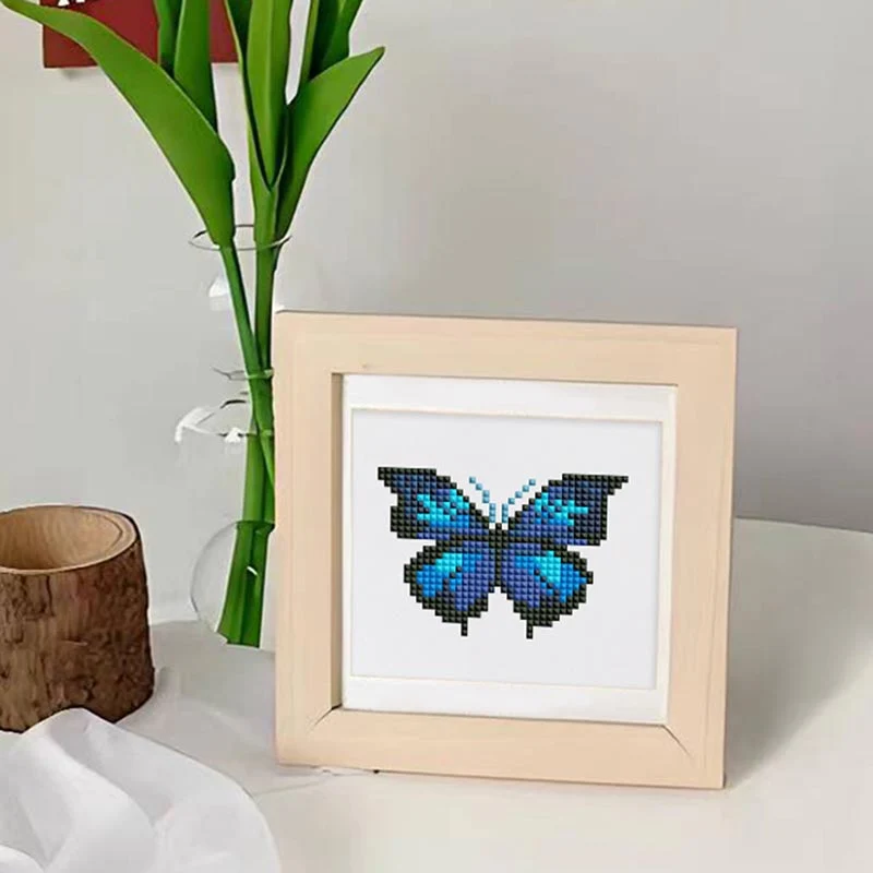 5D Diamond Painting LuxGem - Schmetterlingskollektion - 9 Mini Motive