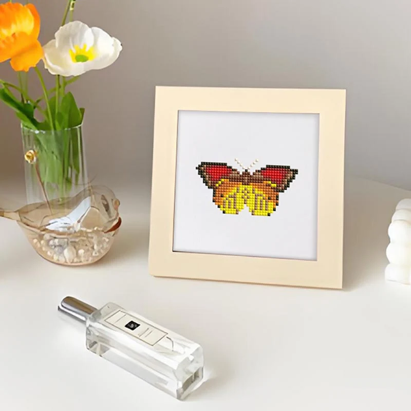 5D Diamond Painting LuxGem - Schmetterlingskollektion - 9 Mini Motive