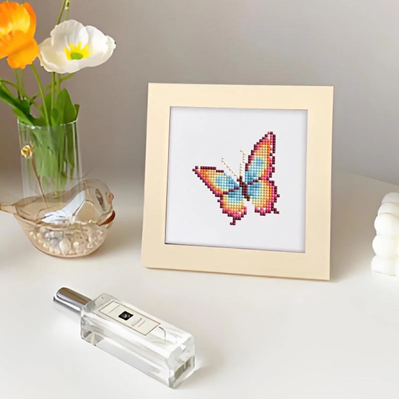 5D Diamond Painting LuxGem - Schmetterlingskollektion - 9 Mini Motive