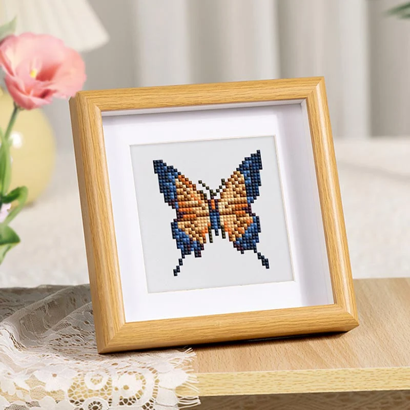 5D Diamond Painting LuxGem - Schmetterlingskollektion - 9 Mini Motive