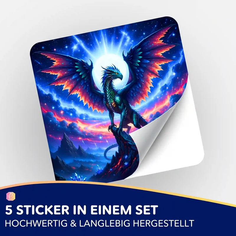 Aufkleber 5er-Set - Aetherion "Limited Edition"