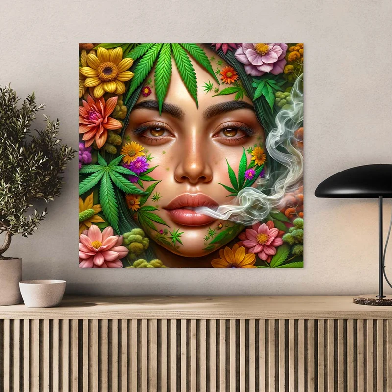 5D Diamond Painting – Flora Mystica