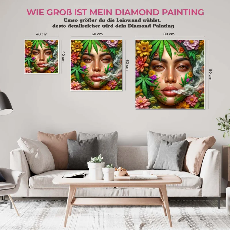 5D Diamond Painting – Flora Mystica