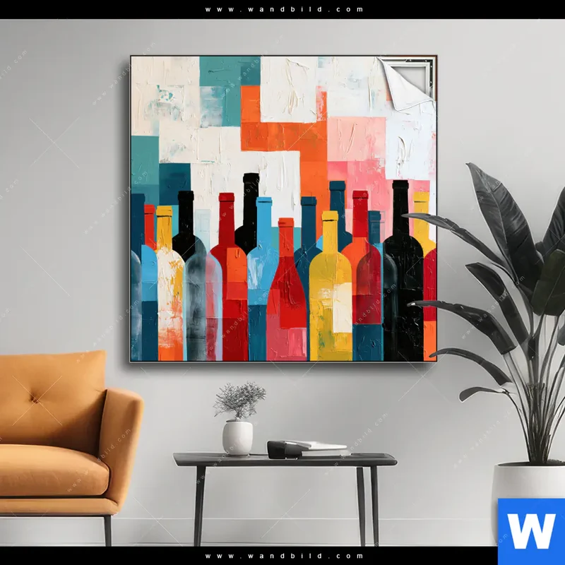 Spannbild | Bunte Weinvielfalt | Quadrat