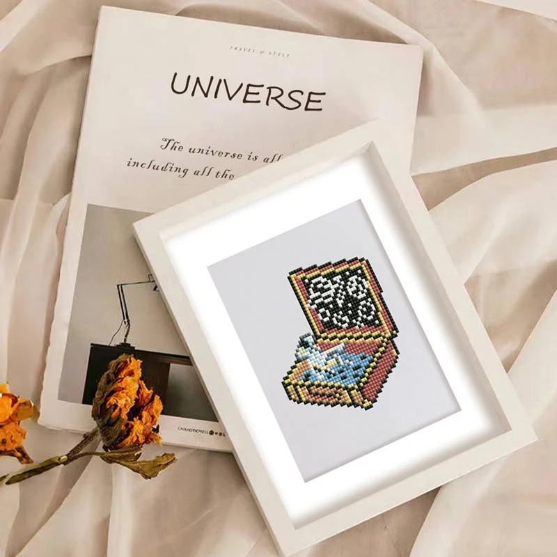 5D Diamond Painting LuxGem - Weltraumreise - 12 Mini Motive