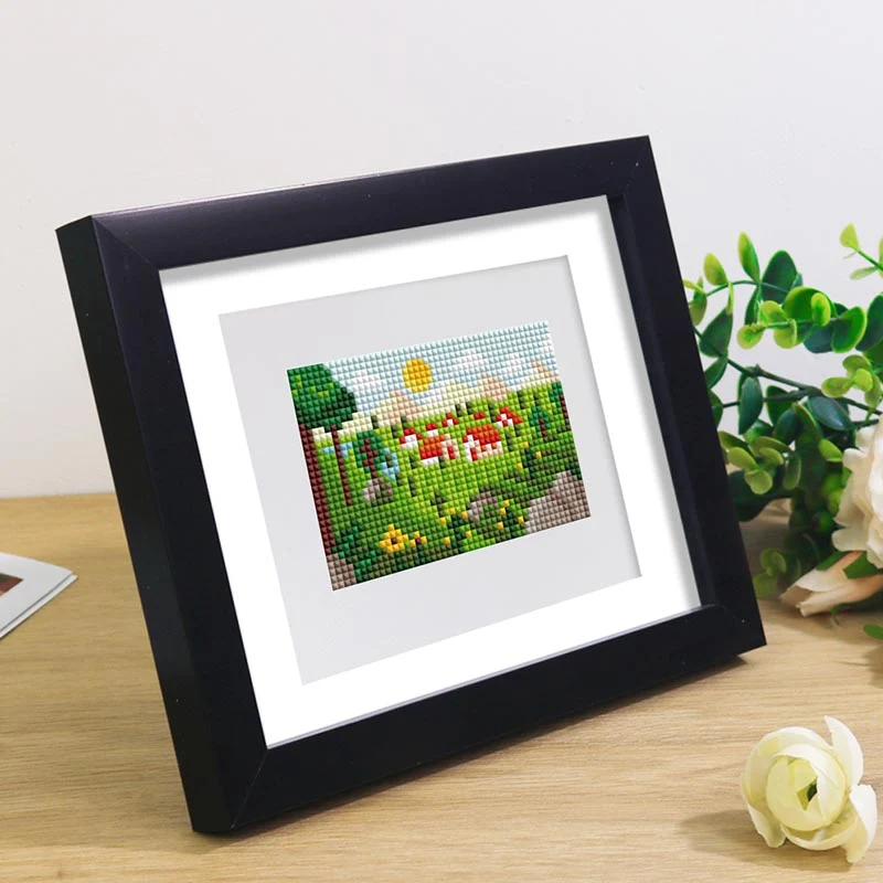 5D Diamond Painting LuxGem - Landschaftstraum - 10 Mini Motive