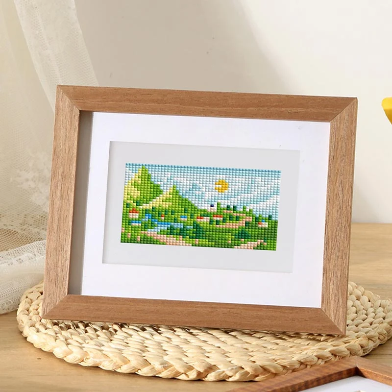 5D Diamond Painting LuxGem - Landschaftstraum - 10 Mini Motive