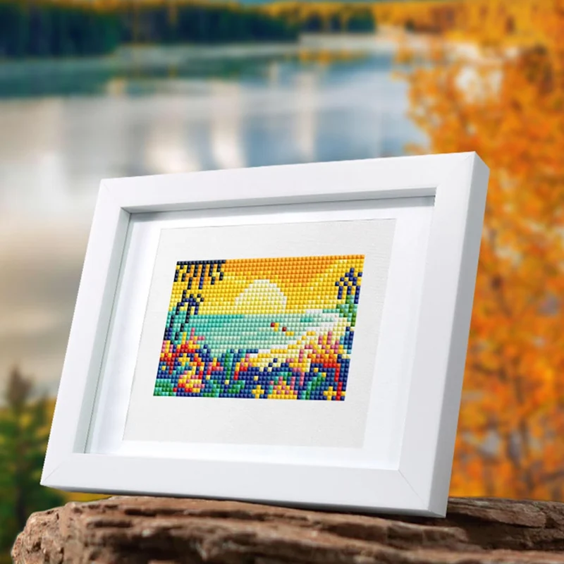 5D Diamond Painting LuxGem - Landschaftstraum - 10 Mini Motive