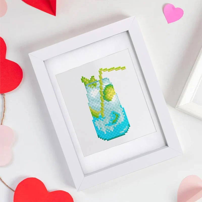 5D Diamond Painting LuxGem - Cocktailzauber - 12 Mini Motive