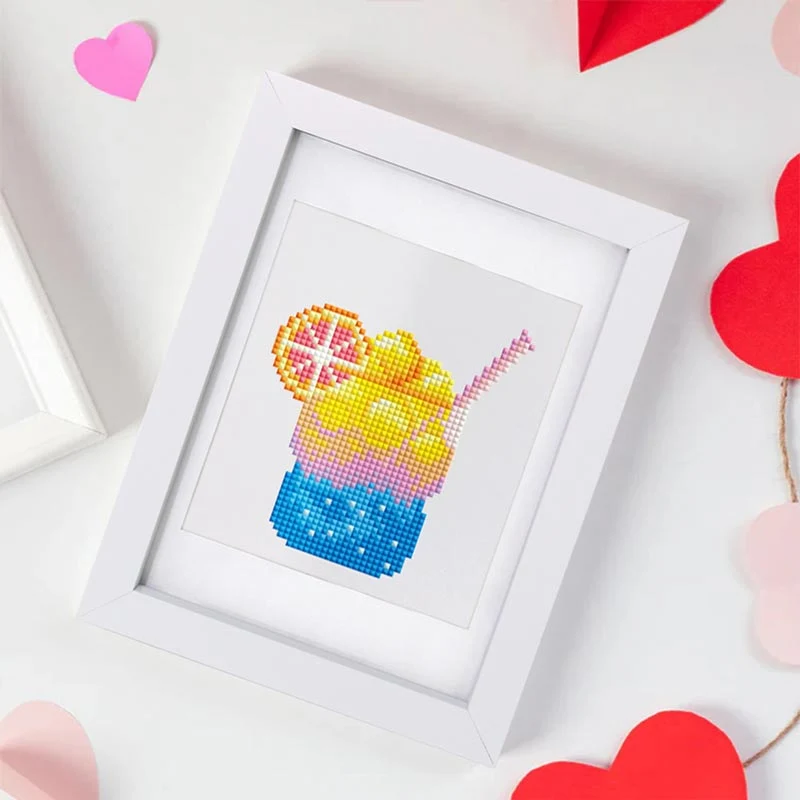 5D Diamond Painting LuxGem - Cocktailzauber - 12 Mini Motive