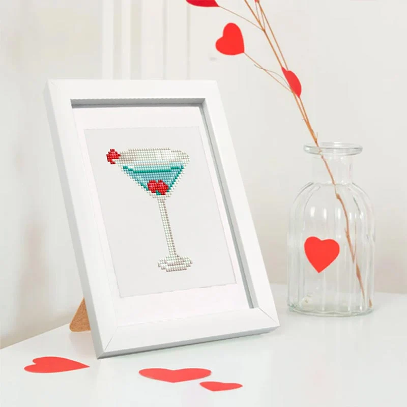 5D Diamond Painting LuxGem - Cocktailzauber - 12 Mini Motive