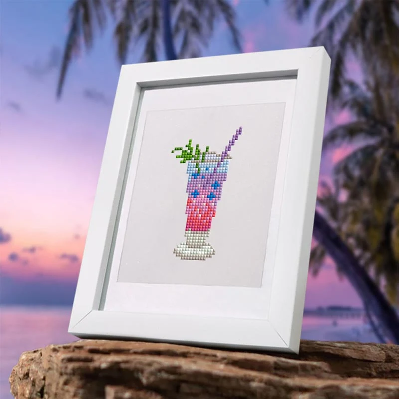 5D Diamond Painting LuxGem - Cocktailzauber - 12 Mini Motive
