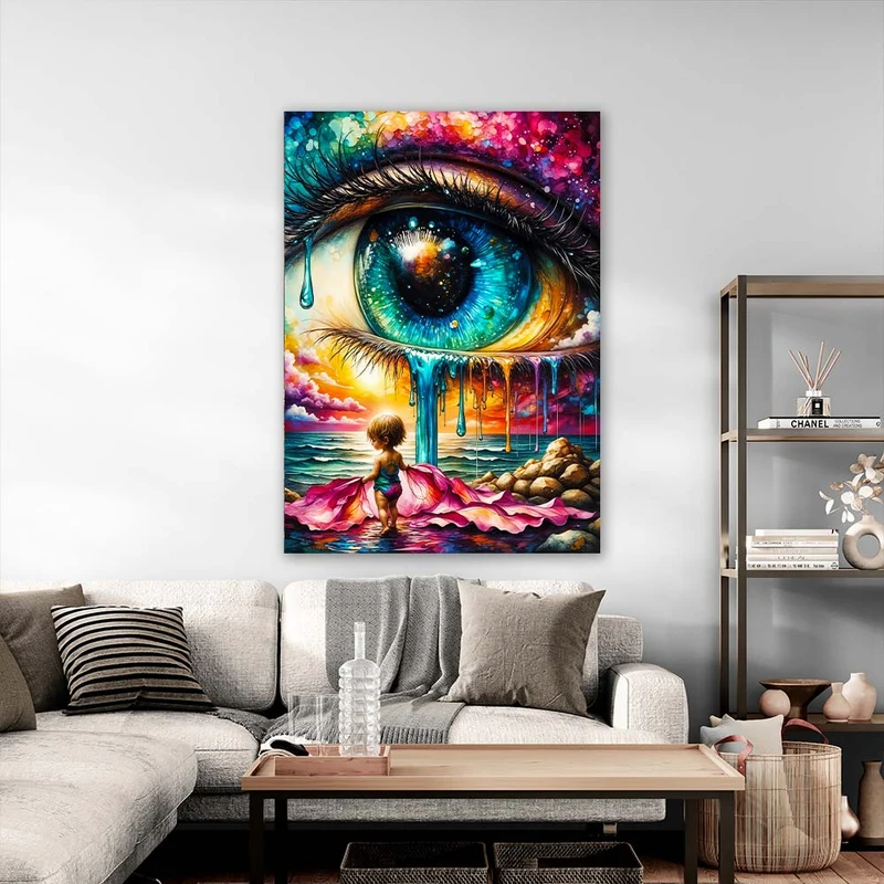 5D Diamond Painting – Tränen des Universums