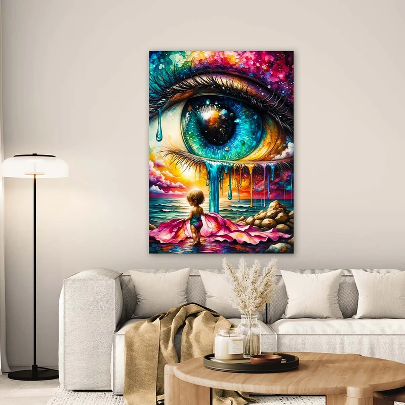 5D Diamond Painting – Tränen des Universums