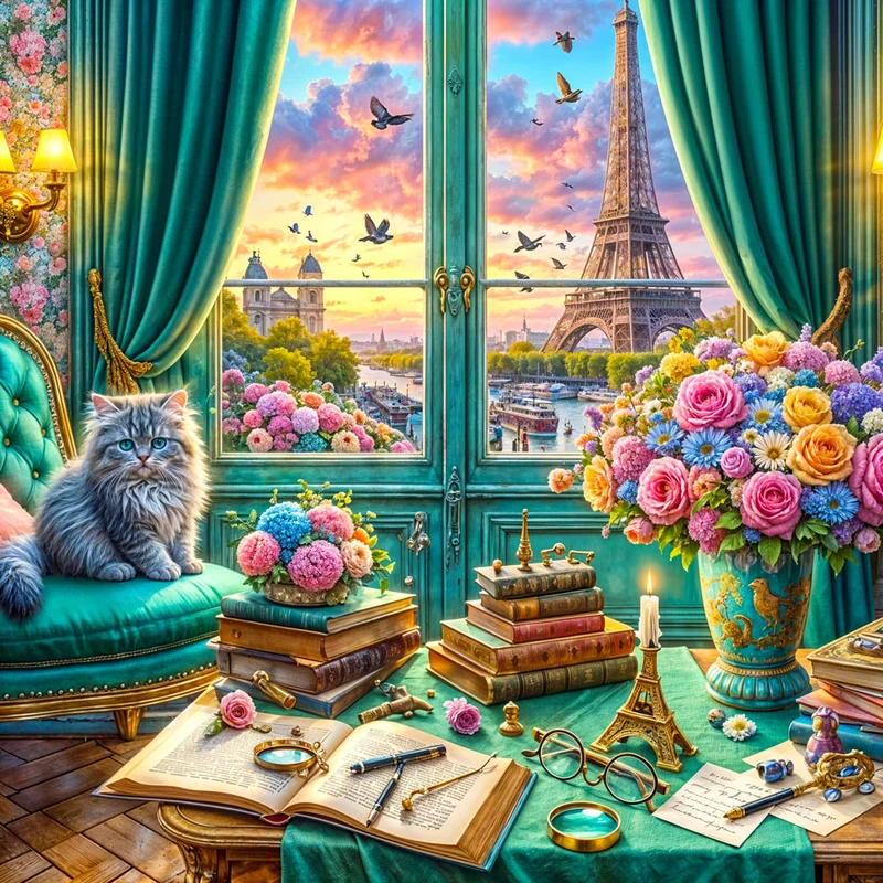 5D Diamond Painting – Afternoon à Paris