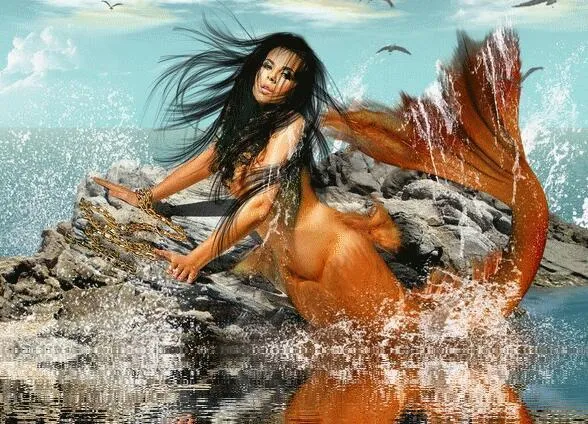 Mermaid Orange PIX-281