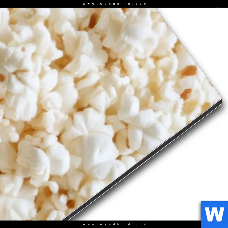 Alu-Dibond Bild | Crazy Popcorn Hair | Schmal