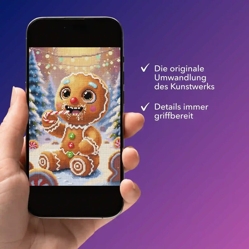 Digitale Bildmappe - Lebkuchenmann "Limited Edition"
