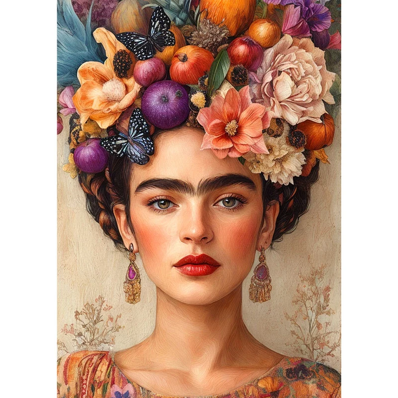 5D Diamond Painting – Frida’s Florale Krone