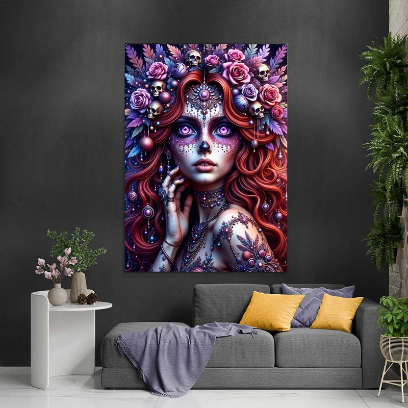 5D Diamond Painting – Königin der Schatten