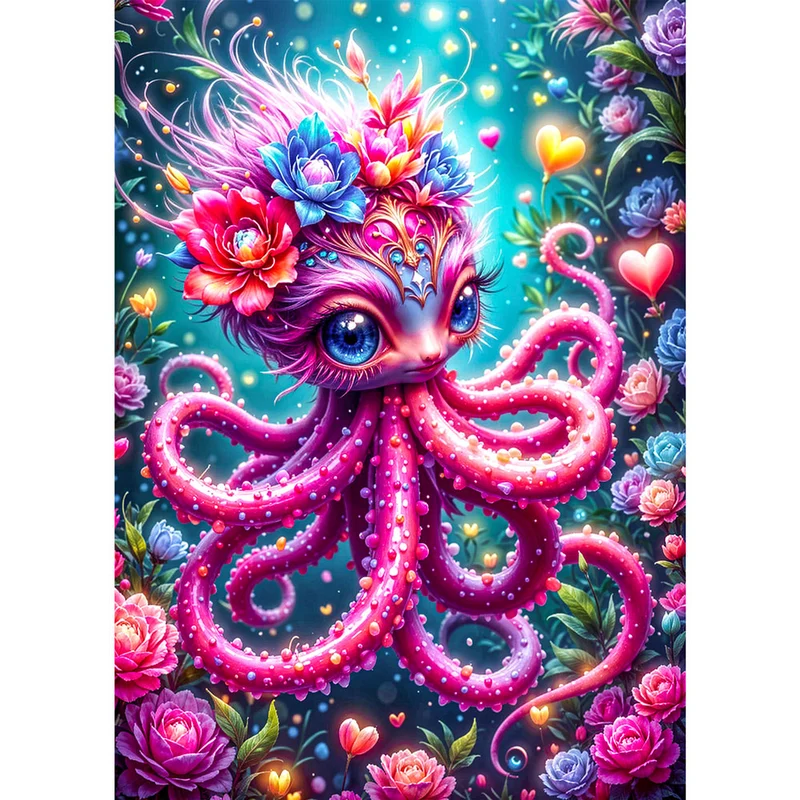 5D Diamond Painting – Oktoprinzessin
