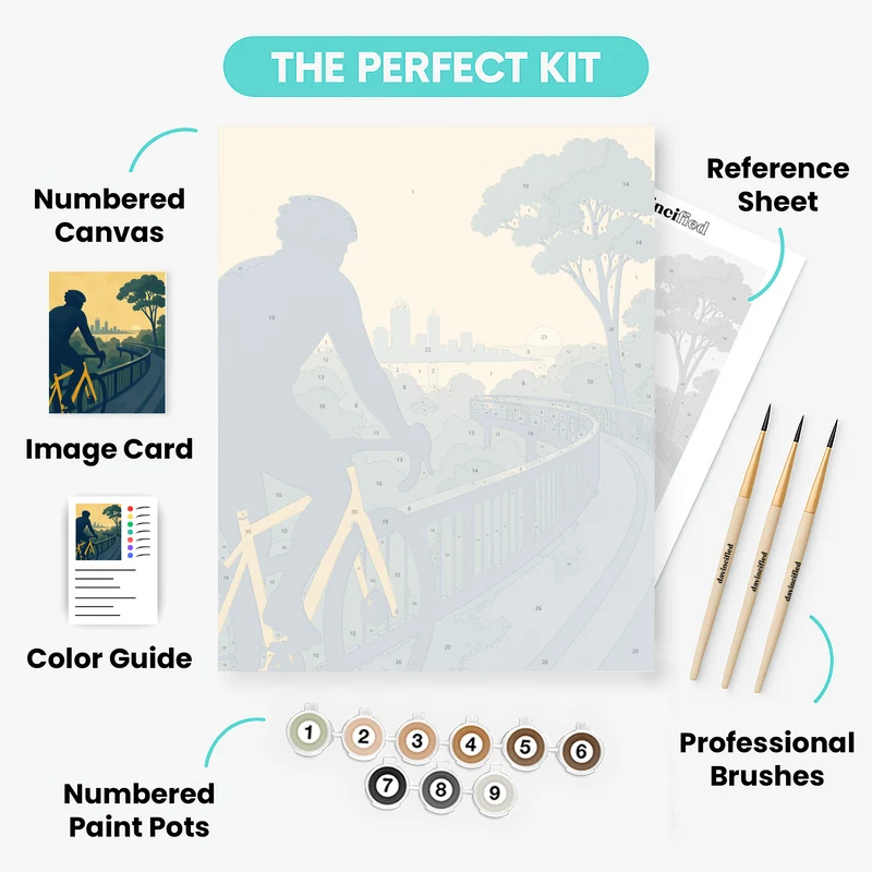 Kings Park Treetop Ride - Paint by Numbers Kit