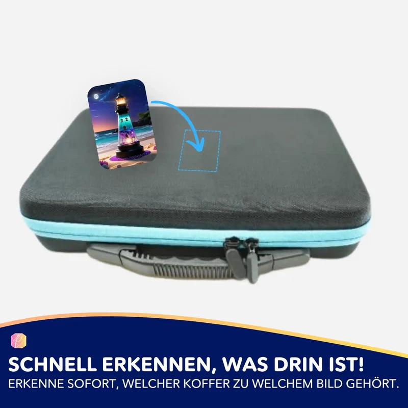 Aufkleber 5er-Set - Leuchtturm der Träume