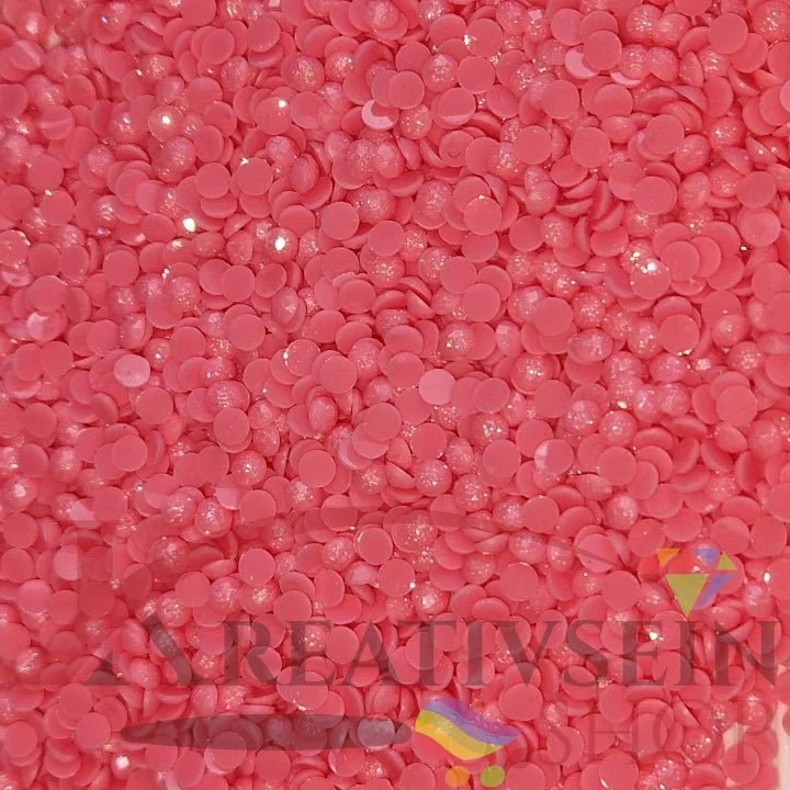 DMC 603 Cranberry - runde Steine - Fairy Dust - Diamond Painting