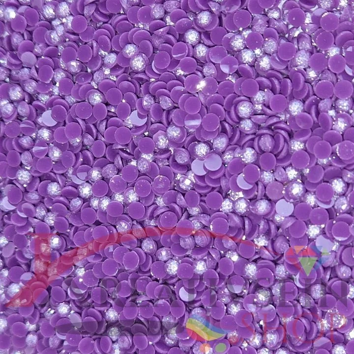 DMC 550 Violet VY LT - runde Steine - Fairy Dust - Diamond Painting