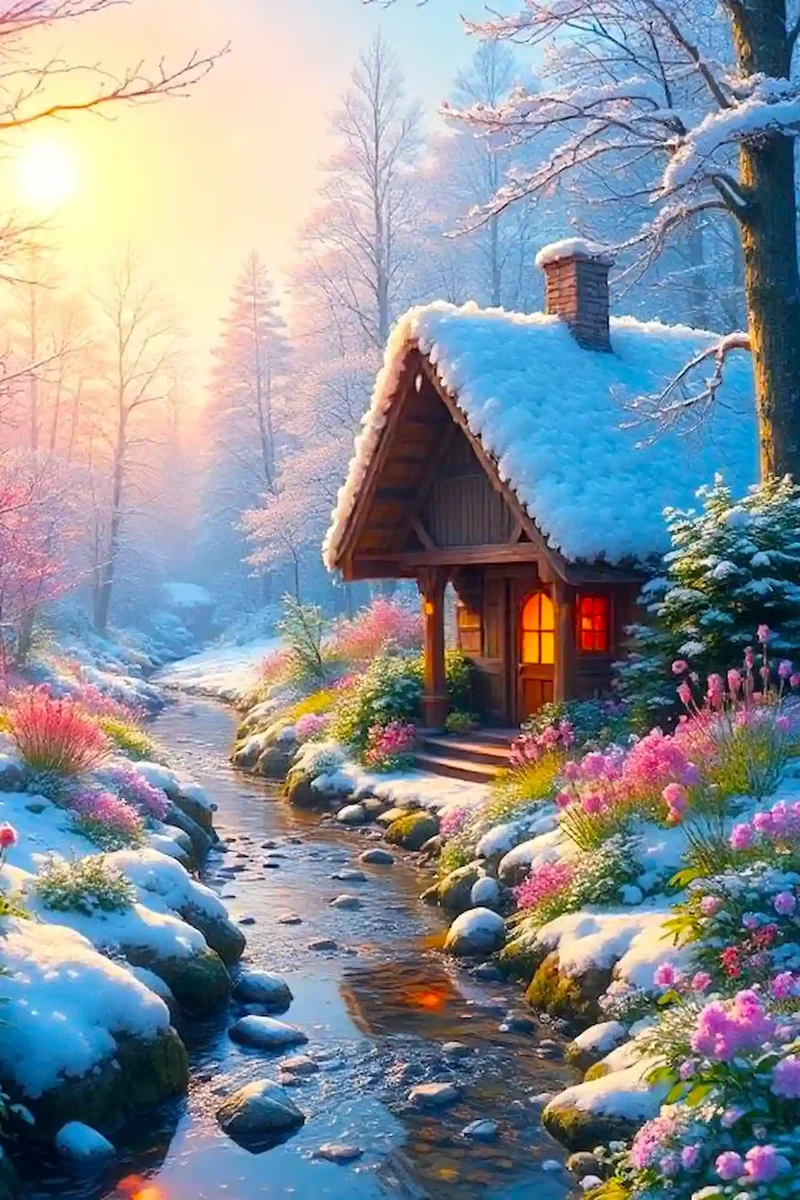 Diamond Painting - Wintermorgen "Limited Edition"