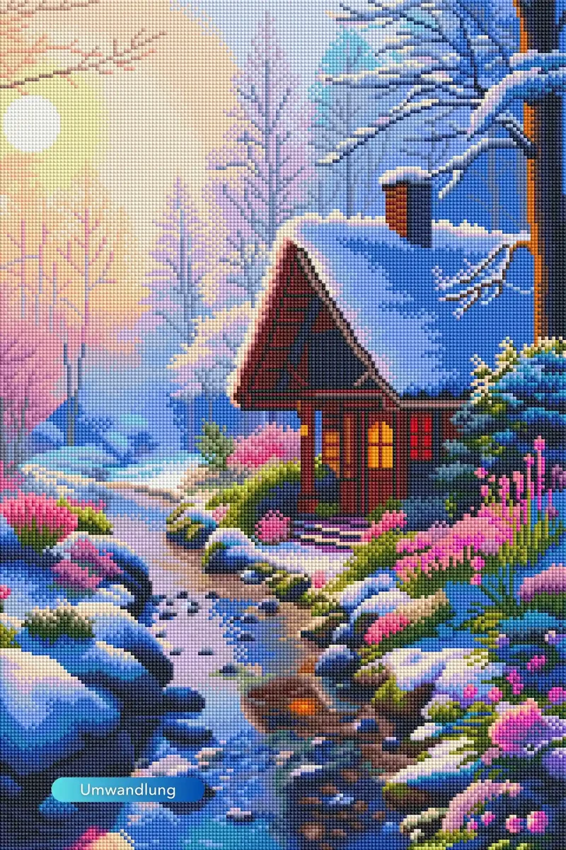 Diamond Painting - Wintermorgen "Limited Edition"